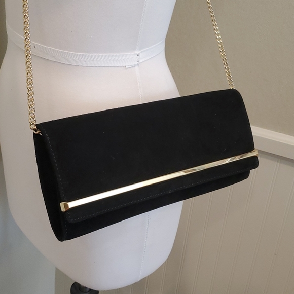 Talbots Handbags - Talbots suede clutch